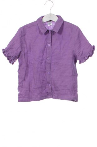 Παιδικό πουκάμισο Unbranded, Μέγεθος 4-5y/ 110-116 εκ., Χρώμα Βιολετί, Τιμή 5,83 €