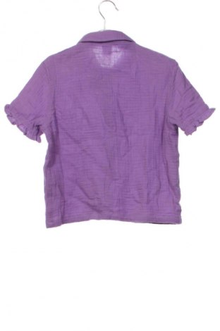 Παιδικό πουκάμισο Unbranded, Μέγεθος 4-5y/ 110-116 εκ., Χρώμα Βιολετί, Τιμή 5,83 €
