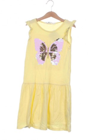 Dziecięca sukienka H&M, Rozmiar 8-9y/ 134-140 cm, Kolor Żółty, Cena 47,99 zł
