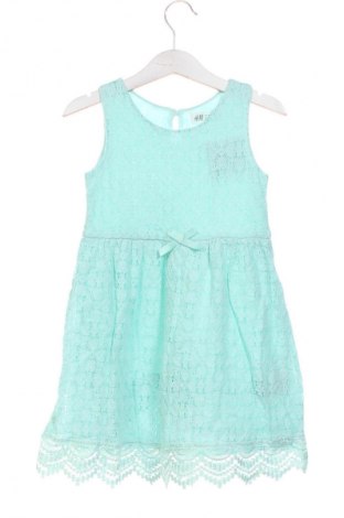 Rochie pentru copii H&M, Mărime 3-4y/ 104-110 cm, Culoare Verde, Preț 63,16 Lei