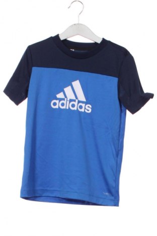 Kinder T-Shirt Adidas, Größe 6-7y/ 122-128 cm, Farbe Blau, Preis 12,79 €