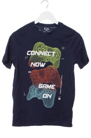 Tricou pentru copii C&A, Mărime 12-13y/ 158-164 cm, Culoare Albastru, Preț 30,87 Lei