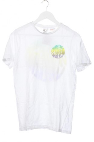 Tricou pentru copii H&M, Mărime 14-15y/ 168-170 cm, Culoare Alb, Preț 31,58 Lei