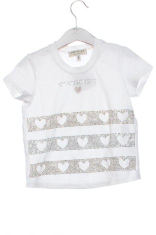 Tricou pentru copii TWINSET, Mărime 4-5y/ 110-116 cm, Culoare Alb, Preț 118,33 Lei