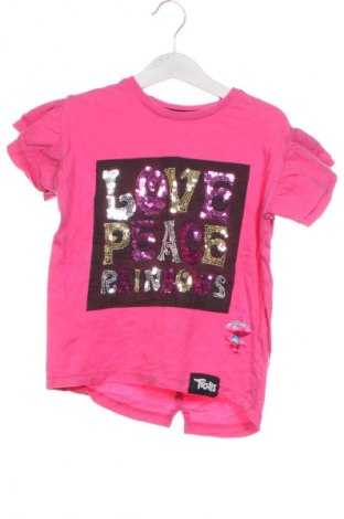 Tricou pentru copii Troll, Mărime 5-6y/ 116-122 cm, Culoare Roz, Preț 31,58 Lei