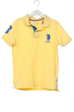 Kinder T-Shirt U.S. Polo Assn., Größe 8-9y/ 134-140 cm, Farbe Gelb, Preis 15,35 €