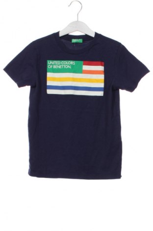 Παιδικό μπλουζάκι United Colors Of Benetton, Μέγεθος 7-8y/ 128-134 εκ., Χρώμα Μπλέ, Τιμή 7,67 €
