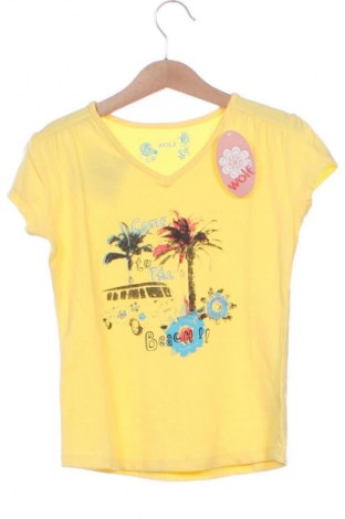 Tricou pentru copii Wolf, Mărime 3-4y/ 104-110 cm, Culoare Galben, Preț 27,99 Lei