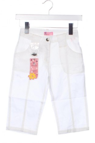 Παιδικό κοντό παντελόνι Unbranded, Μέγεθος 7-8y/ 128-134 εκ., Χρώμα Λευκό, Τιμή 11,76 €