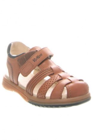 Детски сандали Kickers, Размер 29, Цвят Кафяв, Цена 56,99 лв.