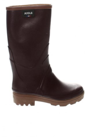 Гумени ботуши Aigle, Rozmiar 40, Kolor Brązowy, Cena 183,99 zł