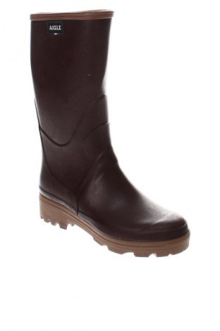 Гумени ботуши Aigle, Rozmiar 40, Kolor Brązowy, Cena 183,99 zł