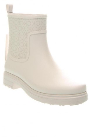 Гумени ботуши Calvin Klein, Größe 38, Farbe Beige, Preis 89,99 €