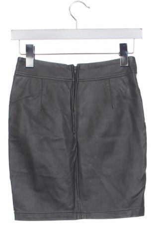 Kožená sukňa  Flame, Veľkosť XS, Farba Sivá, Cena  10,00 €