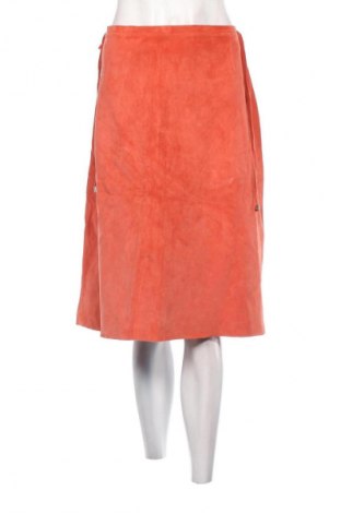 Lederrock Unbranded, Größe L, Farbe Orange, Preis 40,99 €