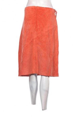 Lederrock Unbranded, Größe L, Farbe Orange, Preis 40,99 €