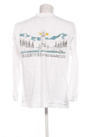 Ανδρική μπλούζα Barbour, Μέγεθος M, Χρώμα Λευκό, Τιμή 39,99 €