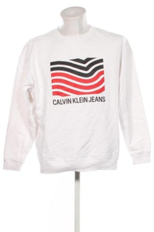 Herren Shirt Calvin Klein Jeans, Größe M, Farbe Weiß, Preis € 28,99