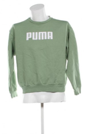 Мъжка блуза PUMA, Размер M, Цвят Зелен, Цена 55,99 лв.
