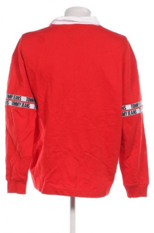 Ανδρική μπλούζα Tommy Jeans, Μέγεθος XL, Χρώμα Κόκκινο, Τιμή 30,99 €
