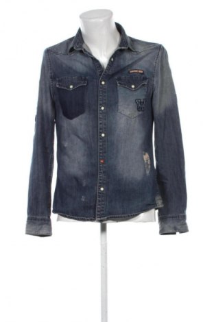 Férfi ing Bershka, Méret M, Szín Kék, Ár 4 200 Ft