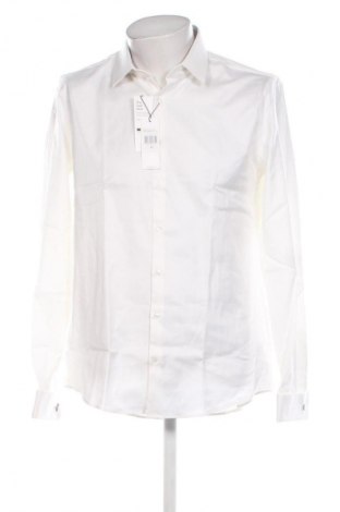 Męska koszula Calvin Klein, Rozmiar L, Kolor ecru, Cena 549,99 zł