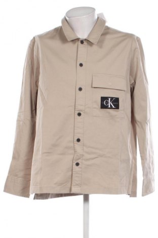 Herrenhemd Calvin Klein Jeans, Größe XL, Farbe Beige, Preis € 142,99