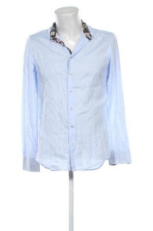 Herrenhemd Jacques Britt, Größe M, Farbe Blau, Preis € 21,99