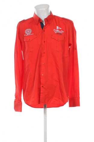 Herrenhemd Pontto, Größe XL, Farbe Rot, Preis € 23,88
