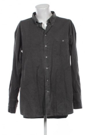 Herrenhemd Unbranded, Größe 4XL, Farbe Grau, Preis € 27,70