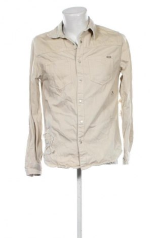 Herrenhemd Zara, Größe M, Farbe Beige, Preis € 23,99