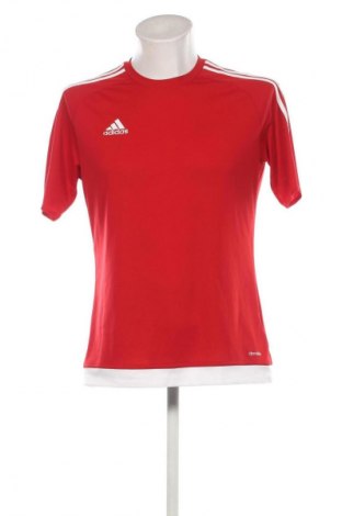 Herren T-Shirt Adidas, Größe M, Farbe Rot, Preis € 18,00