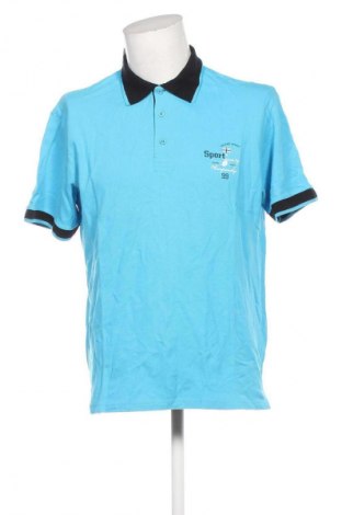 Ανδρικό t-shirt Atlas For Men, Μέγεθος 3XL, Χρώμα Μπλέ, Τιμή 12,99 €