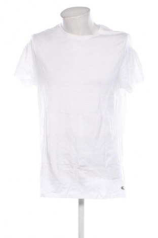 Męski T-shirt Calvin Klein, Rozmiar L, Kolor Biały, Cena 190,99 zł
