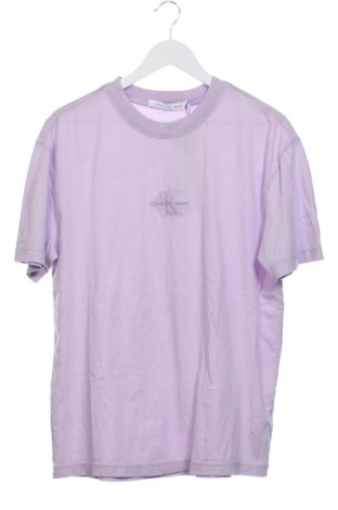 Herren Shirt Calvin Klein Jeans, Größe XS, Farbe Lila, Preis 19,99 €