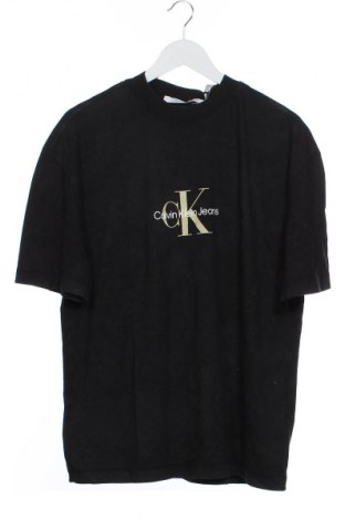 Herren T-Shirt Calvin Klein Jeans, Größe XS, Farbe Schwarz, Preis 57,99 €