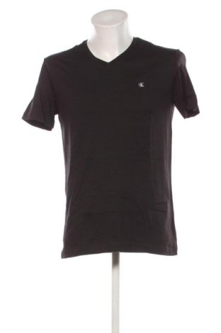 Tricou de bărbați Calvin Klein Jeans, Mărime L, Culoare Negru, Preț 142,99 Lei