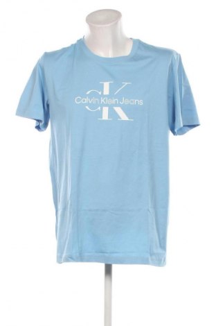 Pánske tričko  Calvin Klein Jeans, Veľkosť XXL, Farba Modrá, Cena  34,95 €