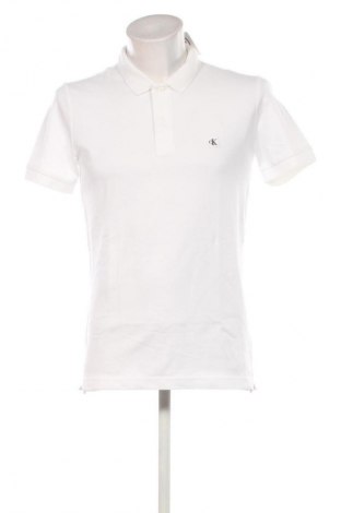 Herren T-Shirt Calvin Klein Jeans, Größe L, Farbe Weiß, Preis 50,99 €
