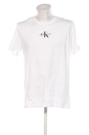 Ανδρικό t-shirt Calvin Klein Jeans, Μέγεθος XXL, Χρώμα Λευκό, Τιμή 40,99 €
