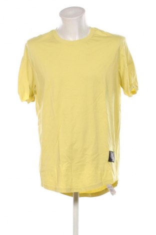 Herren T-Shirt Calvin Klein Jeans, Größe XL, Farbe Gelb, Preis 28,99 €