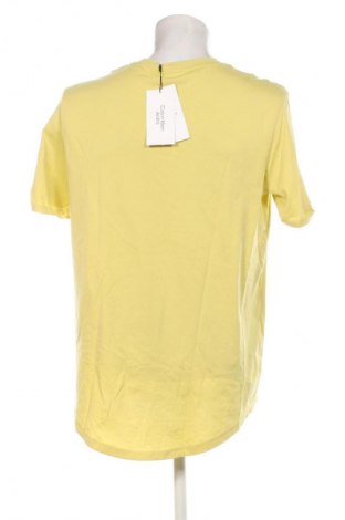 Herren T-Shirt Calvin Klein Jeans, Größe XL, Farbe Gelb, Preis 28,99 €