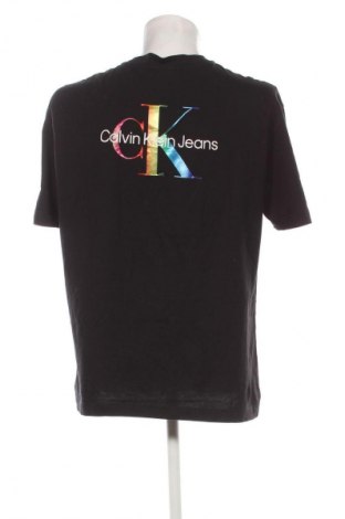 Męski T-shirt Calvin Klein Jeans, Rozmiar M, Kolor Czarny, Cena 135,99 zł