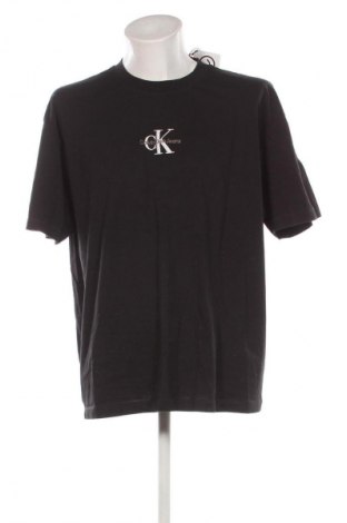Ανδρικό t-shirt Calvin Klein Jeans, Μέγεθος XXL, Χρώμα Μαύρο, Τιμή 53,99 €