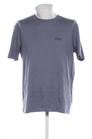 Мъжка тениска Calvin Klein Jeans, Размер L, Цвят Сив, Цена 84,99 лв.