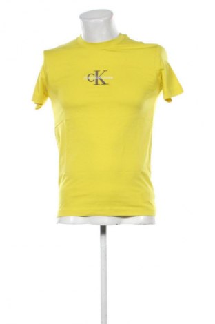 Ανδρικό t-shirt Calvin Klein Jeans, Μέγεθος S, Χρώμα Κίτρινο, Τιμή 49,99 €