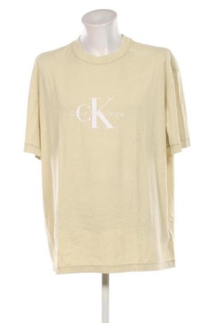 Męski T-shirt Calvin Klein Jeans, Rozmiar XXL, Kolor Zielony, Cena 275,99 zł