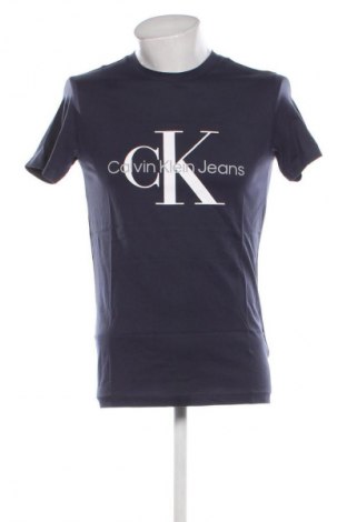 Herren T-Shirt Calvin Klein Jeans, Größe M, Farbe Blau, Preis 37,99 €