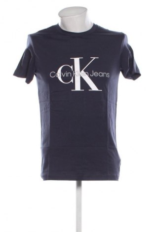 Męski T-shirt Calvin Klein Jeans, Rozmiar M, Kolor Niebieski, Cena 202,99 zł
