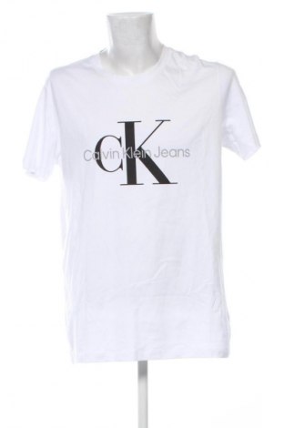 Herren T-Shirt Calvin Klein Jeans, Größe 3XL, Farbe Weiß, Preis € 40,99